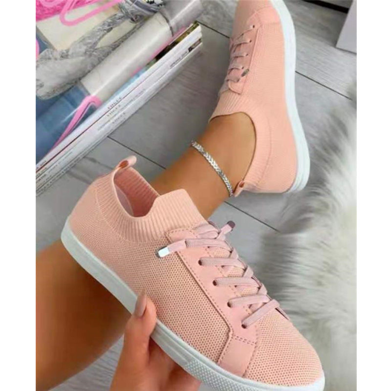 Sapatos Casuais Femininos com Bico Redondo - O Retalho