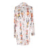 European And American Rayon Cartoon Printed Shirt-style Beach Cover-up - O Retalho