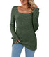 Blusa manga longa casual - O Retalho