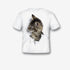 🐯Camiseta para meninos com Estampa de 3D Gato - O Retalho