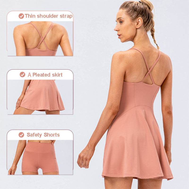 Conjunto de Saia de Tênis e Shorts para Mulheres: Estilo, Conforto e Desempenho para Suas Atividades Esportivas - O Retalho