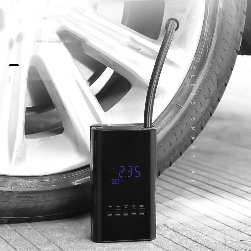 Mini inflador digital sem fio inteligente elétrico portátil para carro - O Retalho