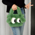 Bolsas de pelúcia com desenho fofo - O Retalho