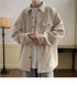 Corduroy Shirt Men's Warm Jacket Casual Shirt - O Retalho