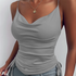 Blusa regata decote em V - O Retalho