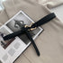 Thin Belt With Suit Coat Knot Decoration - O Retalho