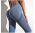 Calças femininas fitness de ioga sem costura leggings - O Retalho