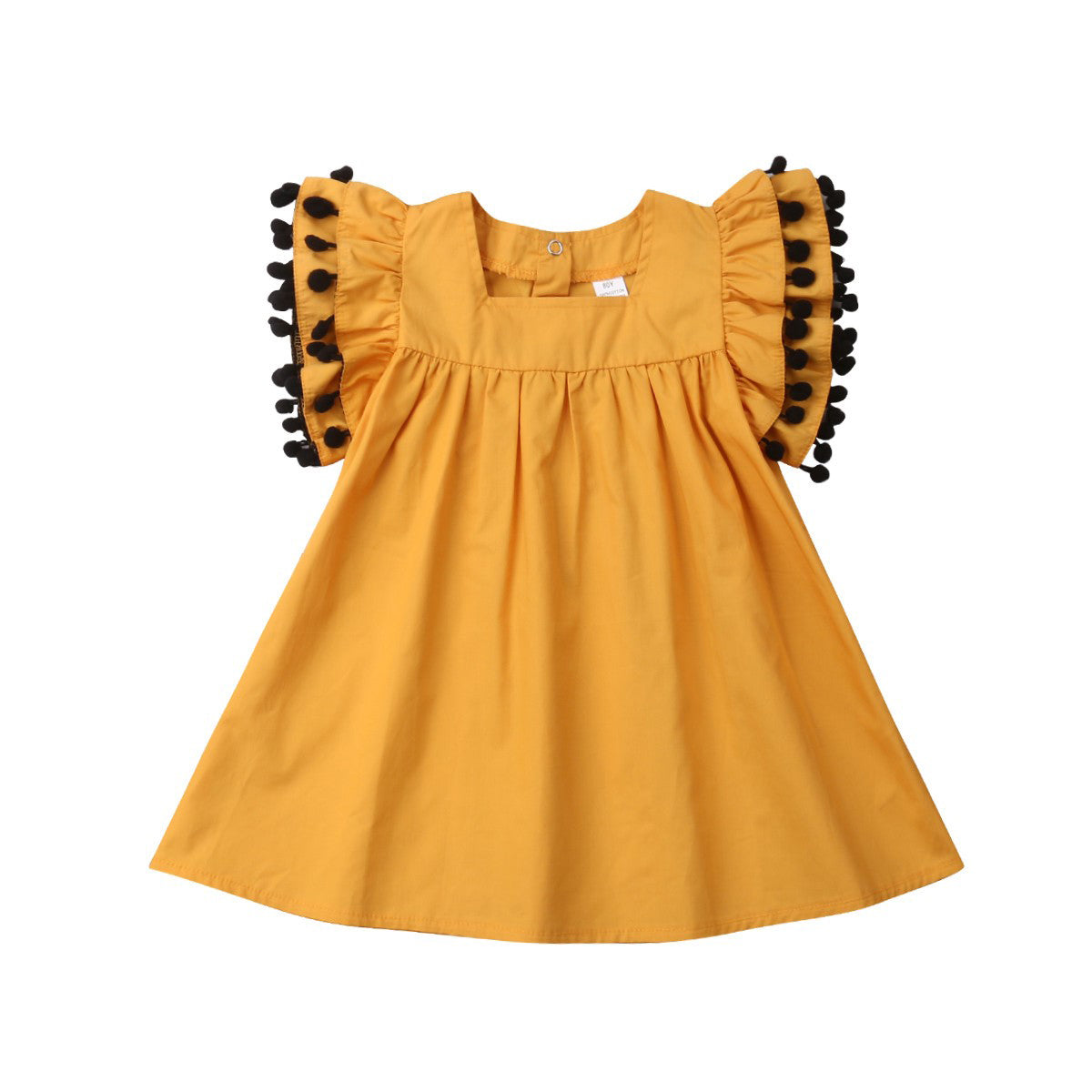 vestido infantil sem mangas para meninas - O Retalho