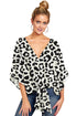 Blusa com decote em v - O Retalho