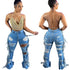 Calças Jeans rasgadas - O Retalho