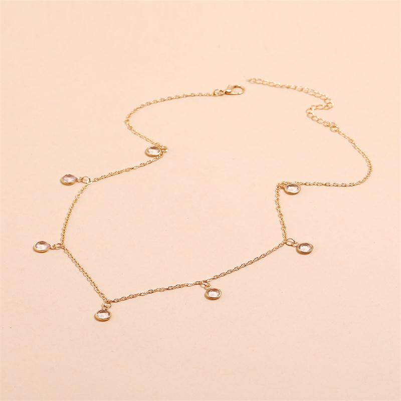 Colar de Diamante Simples para Mulheres - O Retalho