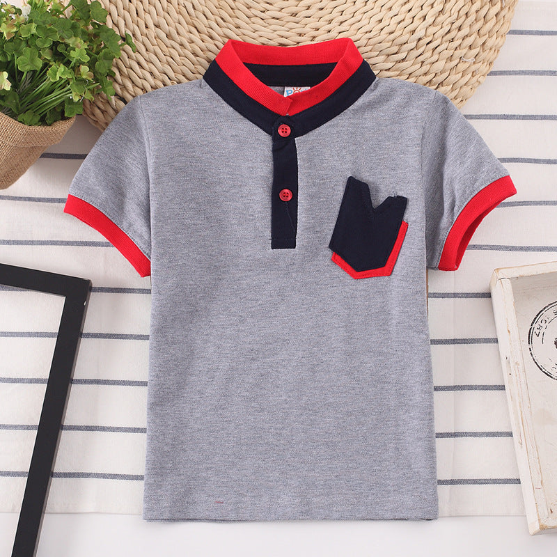 😻Camisa infantil tops para meninos - O Retalho