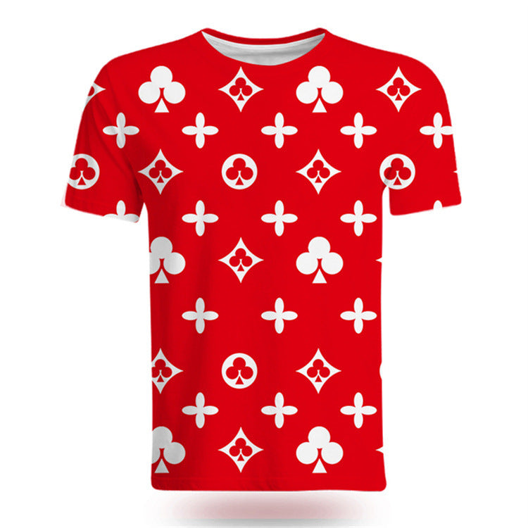 Summer 3d Printing Casual Men's T Shirt - O Retalho