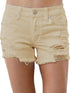 Shorts de jeans de Cintura Alta para Mulheres - O Retalho