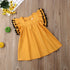 vestido infantil sem mangas para meninas - O Retalho