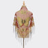 Lace Hollow-out Solid Color Triangle Women's Scarf - O Retalho