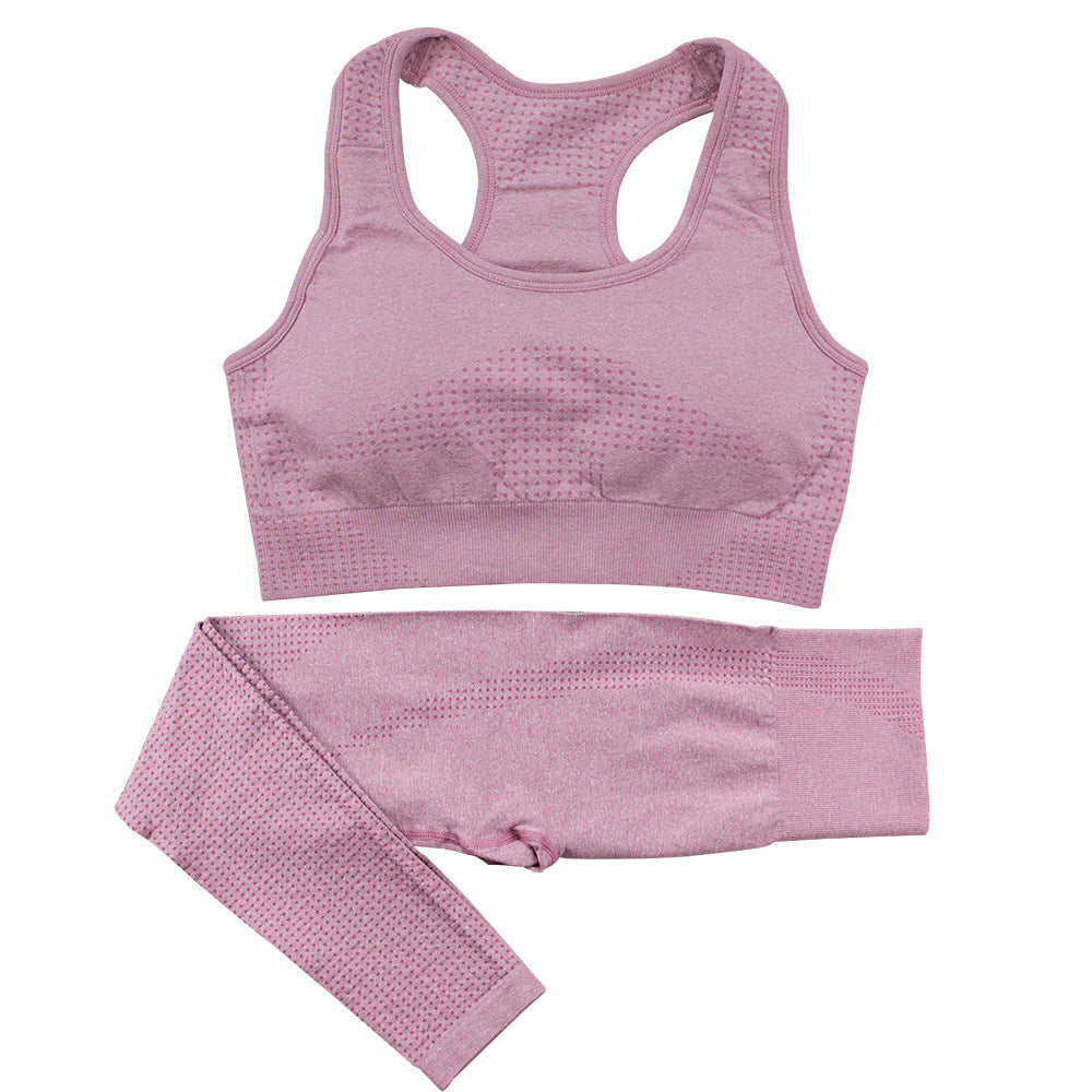 Conjunto Leggings de Cintura Alta e Top Crop Fitness Esportivo - O Retalho