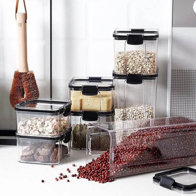 Conjunto de recipientes de armazenamento de alimentos