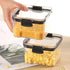 Conjunto de recipientes de armazenamento de alimentos
