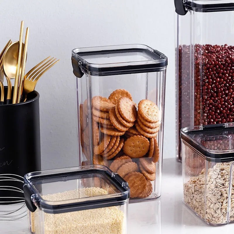Conjunto de recipientes de armazenamento de alimentos